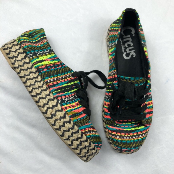 Circus by Sam Edelman Shoes - Circus by sam edelman colorful platform espadrille